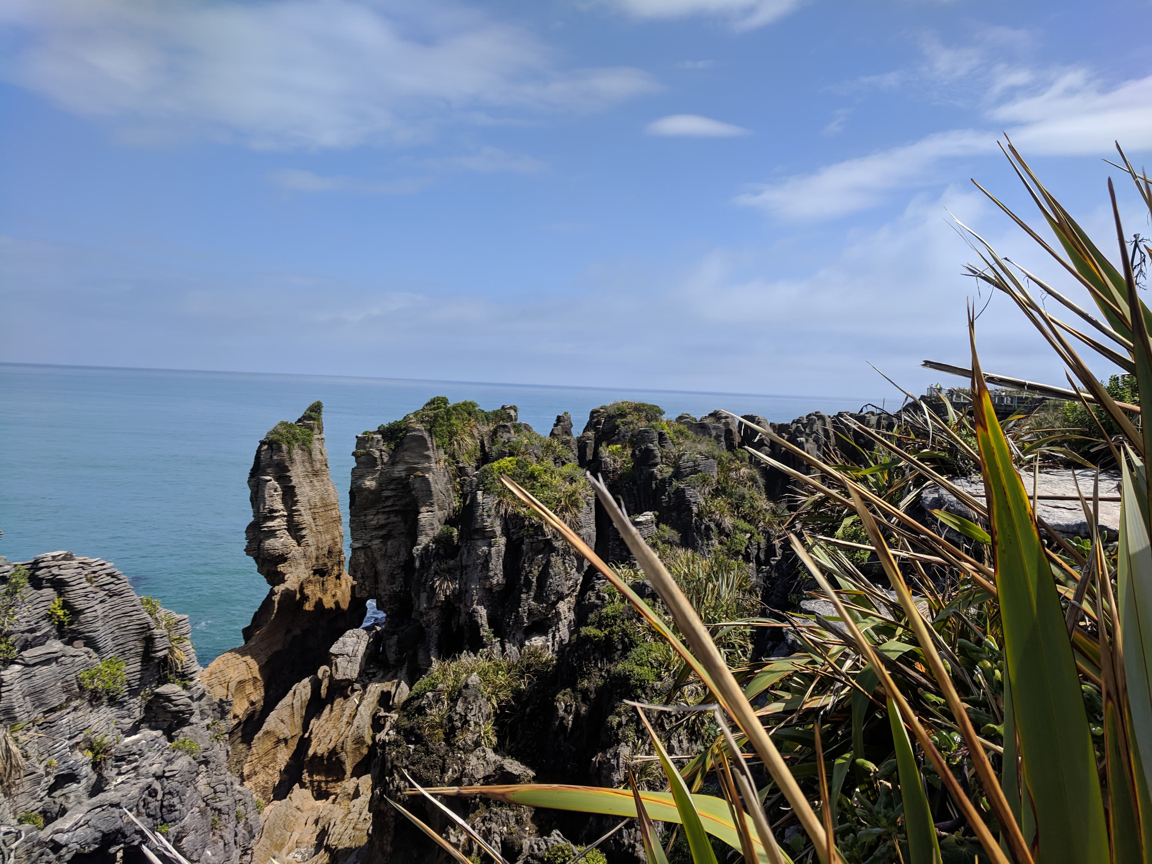 Some of the formations at Punakaiki Pancakes