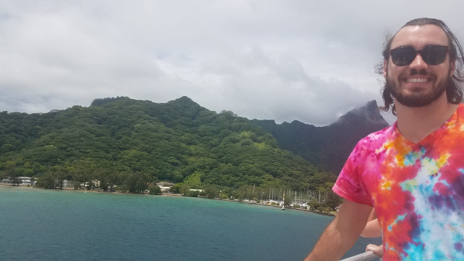 Gerrod excited to finally arrive at Mo’orea