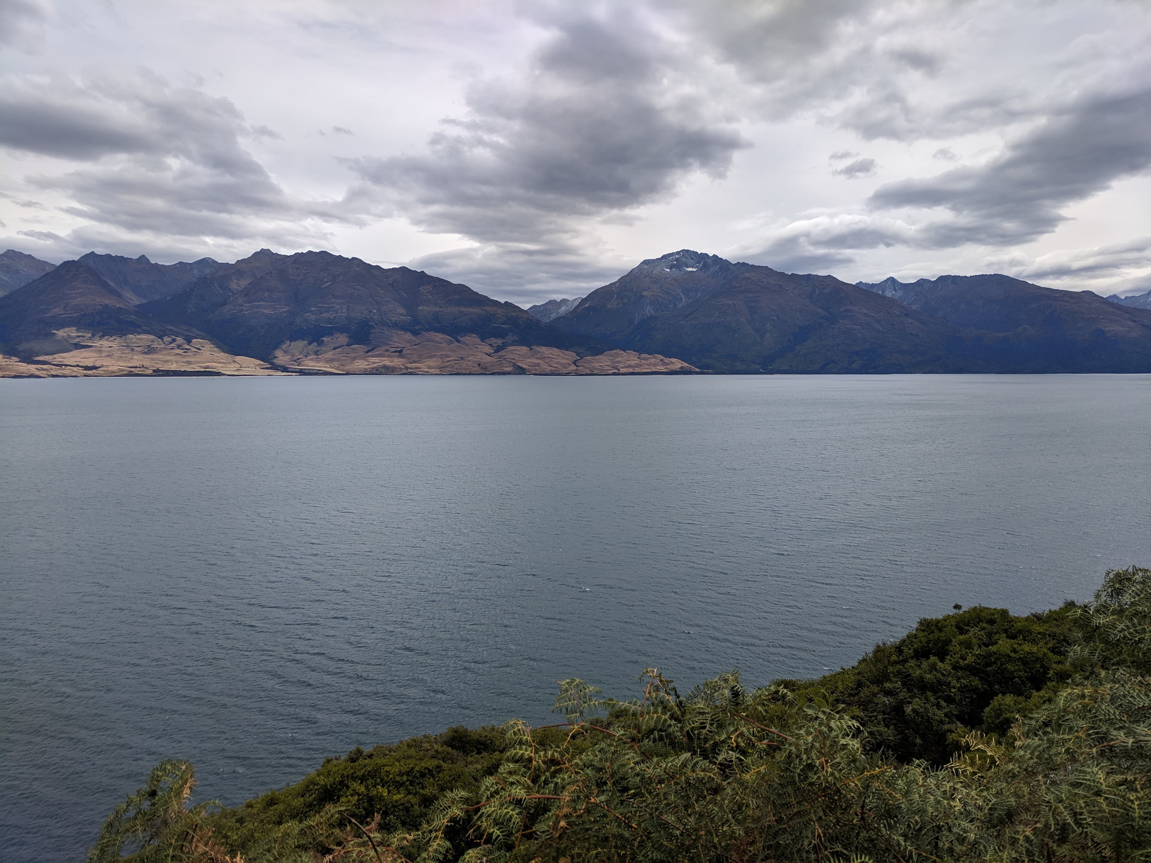 More mountains and lakes on the drive to Wanaka