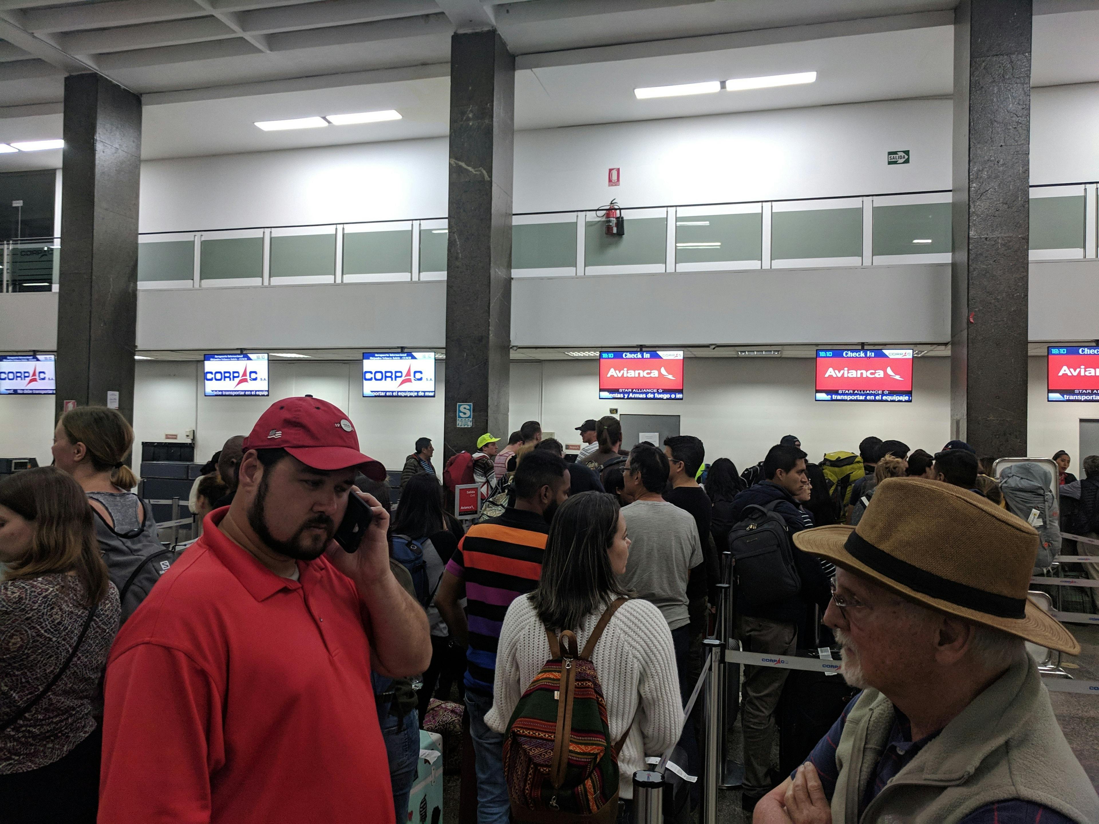 Cover Image for Attempting to Leave Peru: A Story of Avianca Airlines