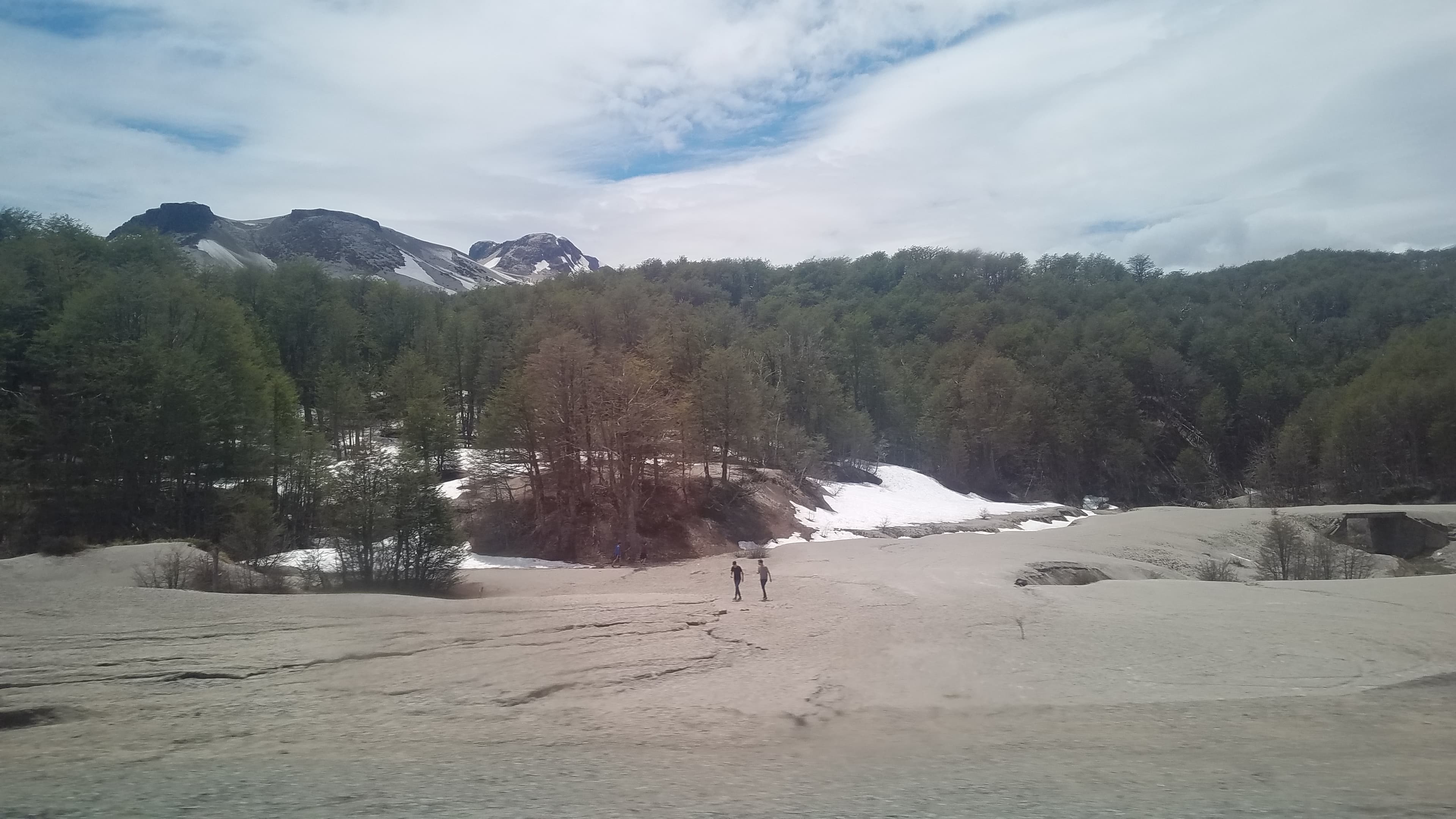 Pit stop in the Andes