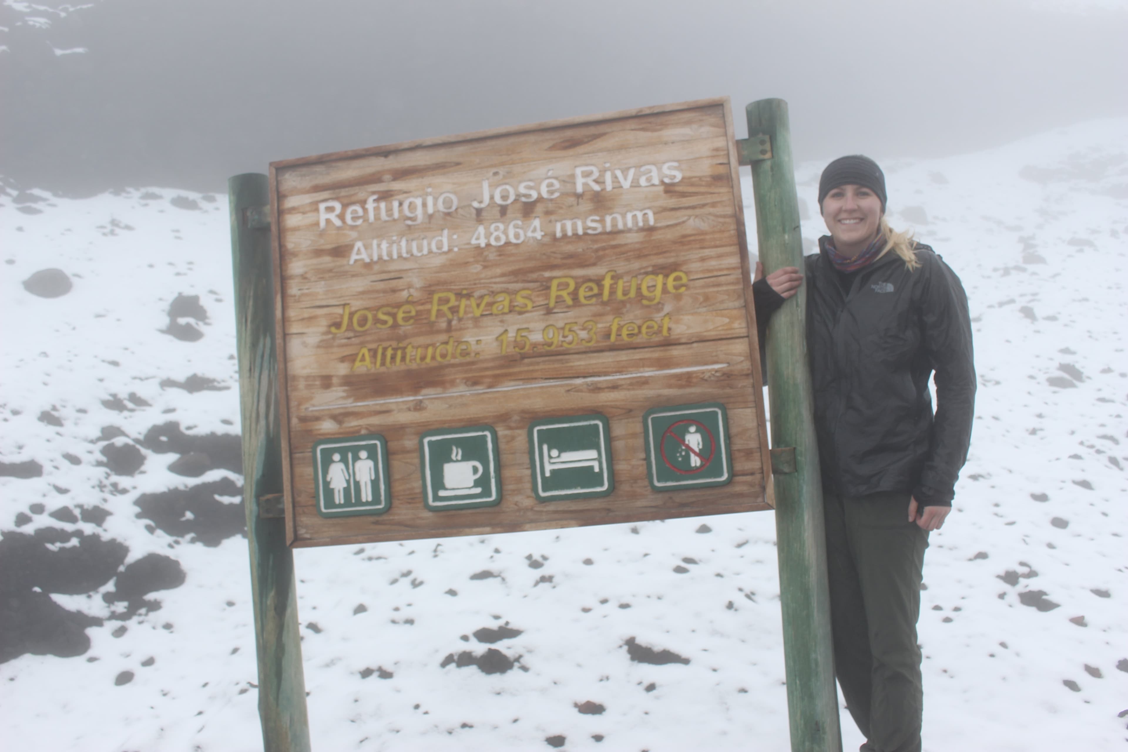 Outside Refugio Cotopaxi