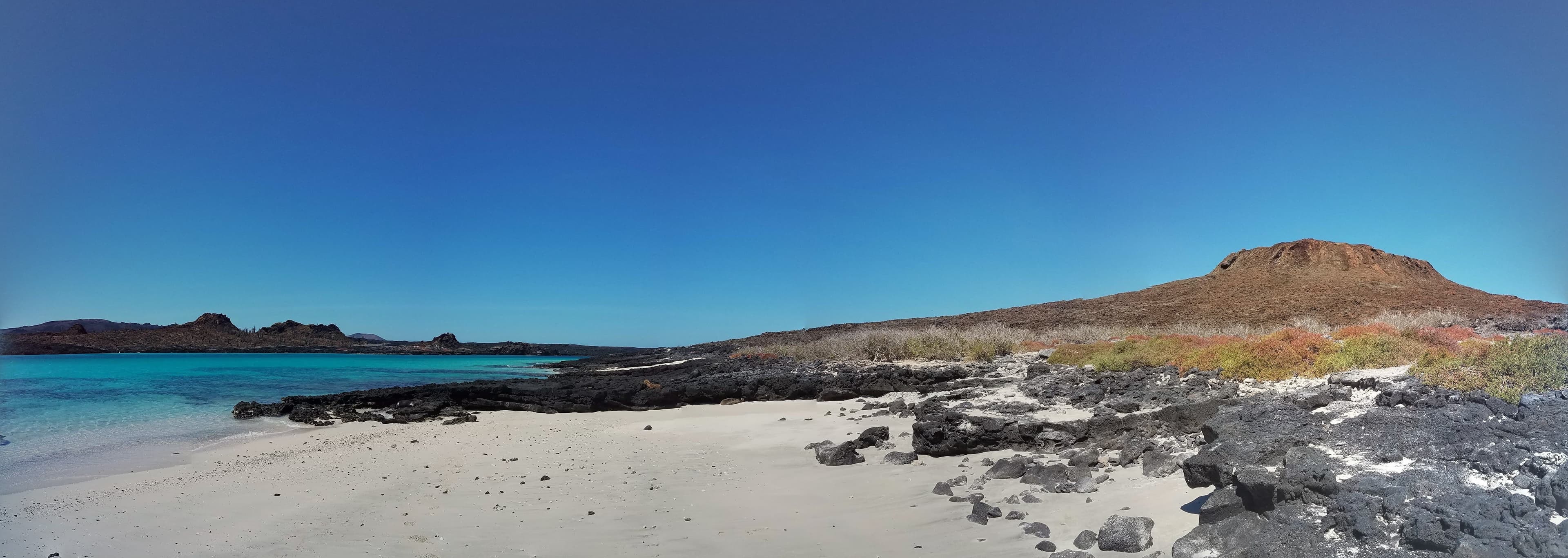 Beach on Santiago Island