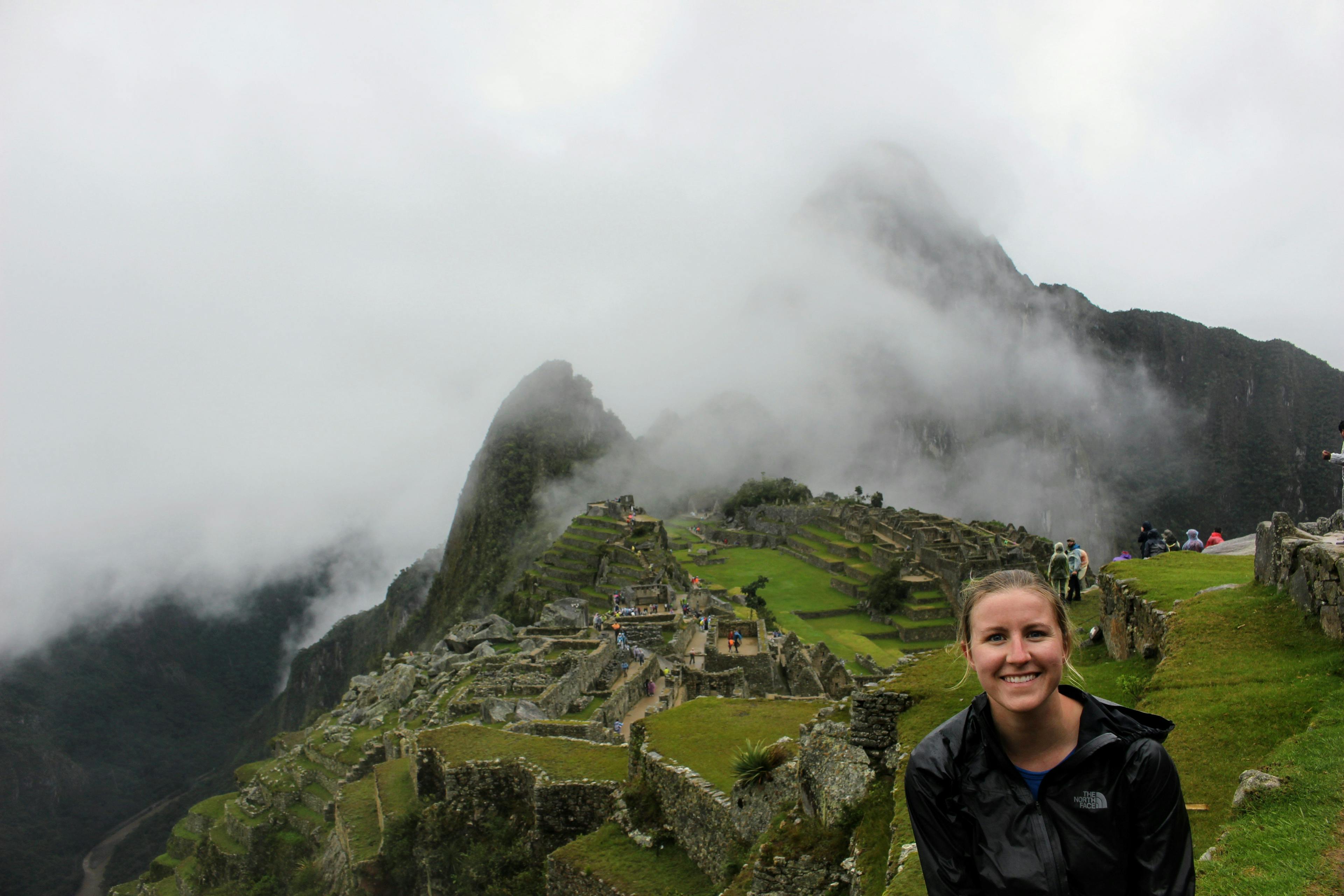 Classic pic in front of Machu Picchu