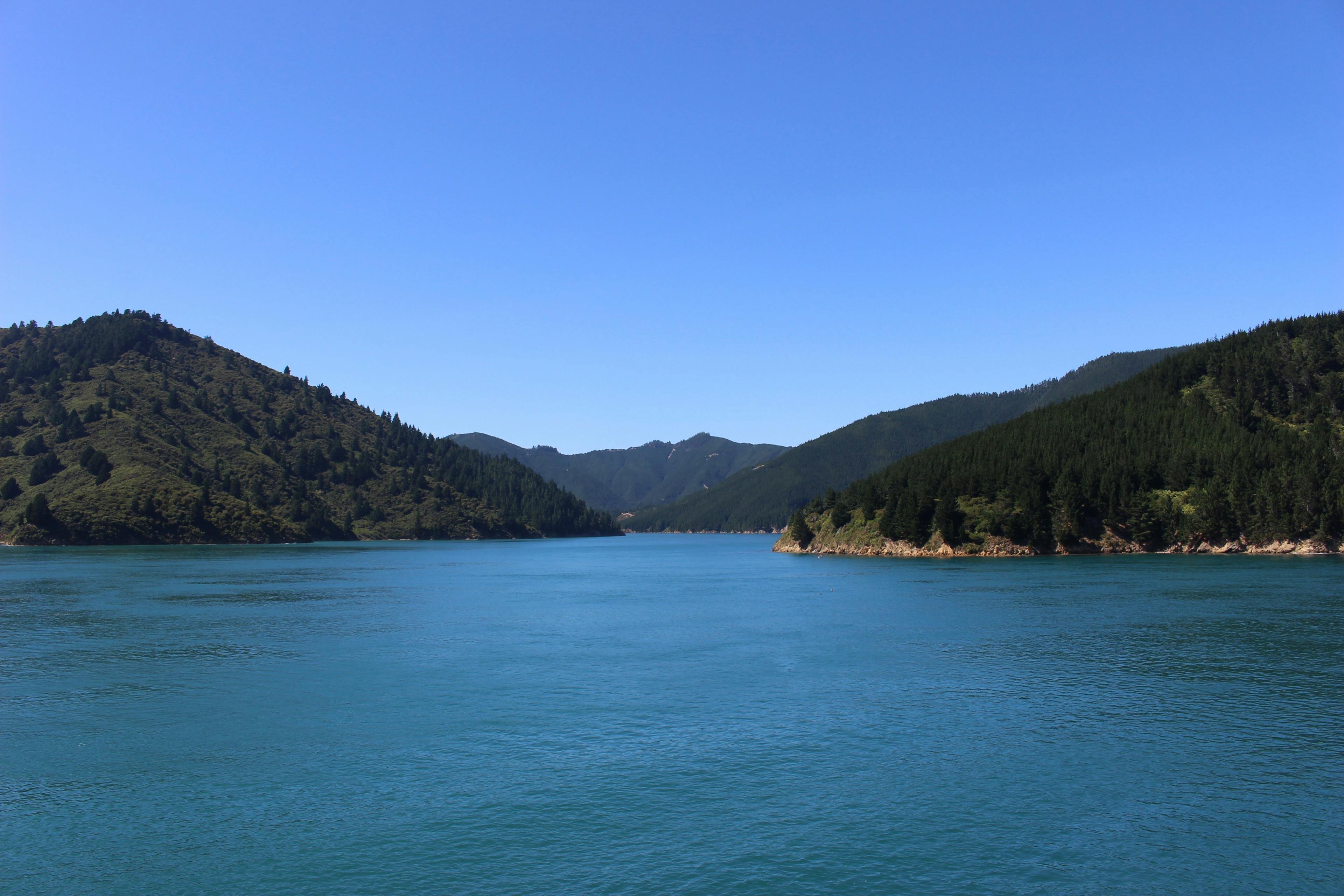 Views of the Queen Charlotte Sound