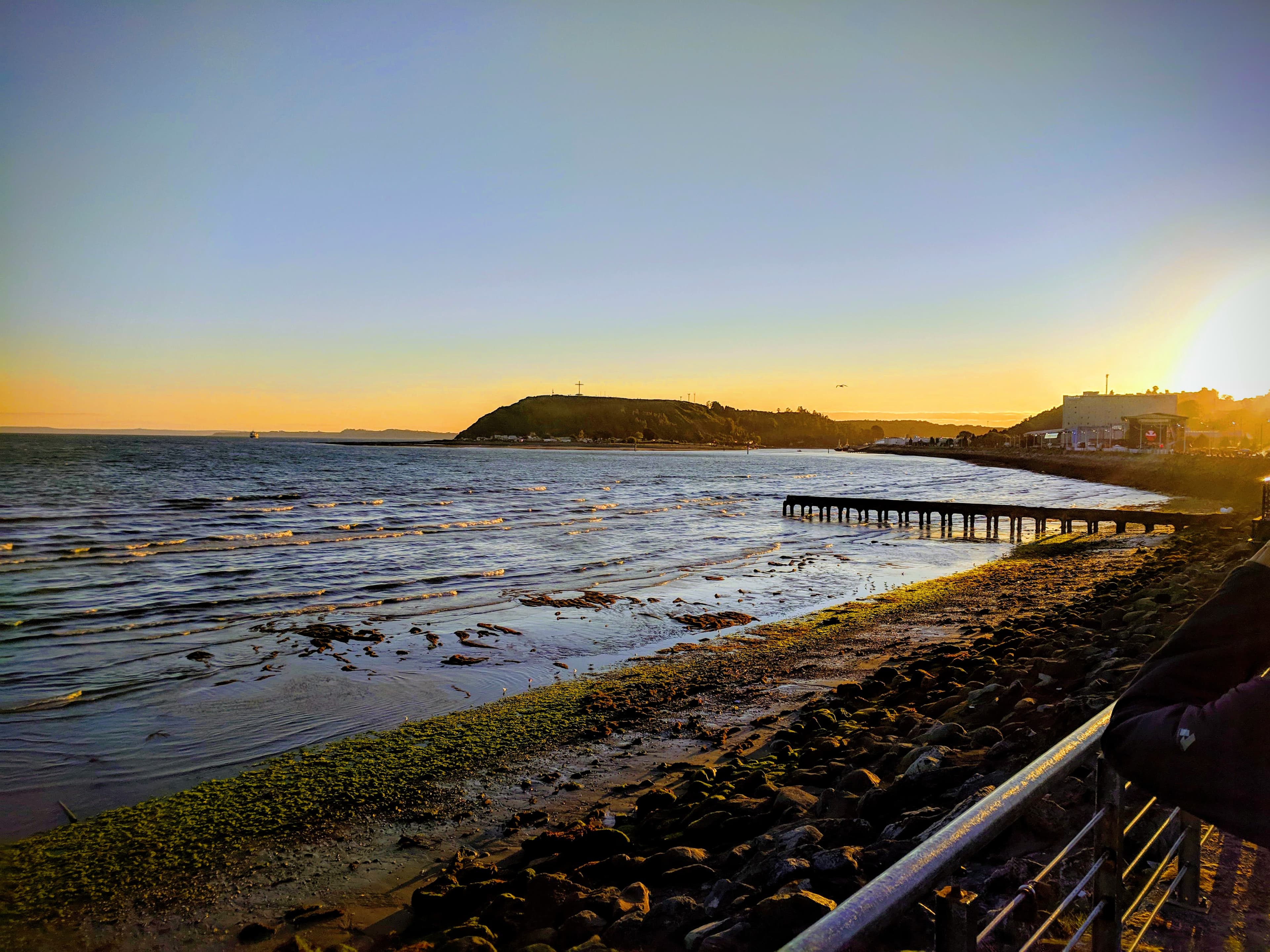 View of the coast from Puerto Montt