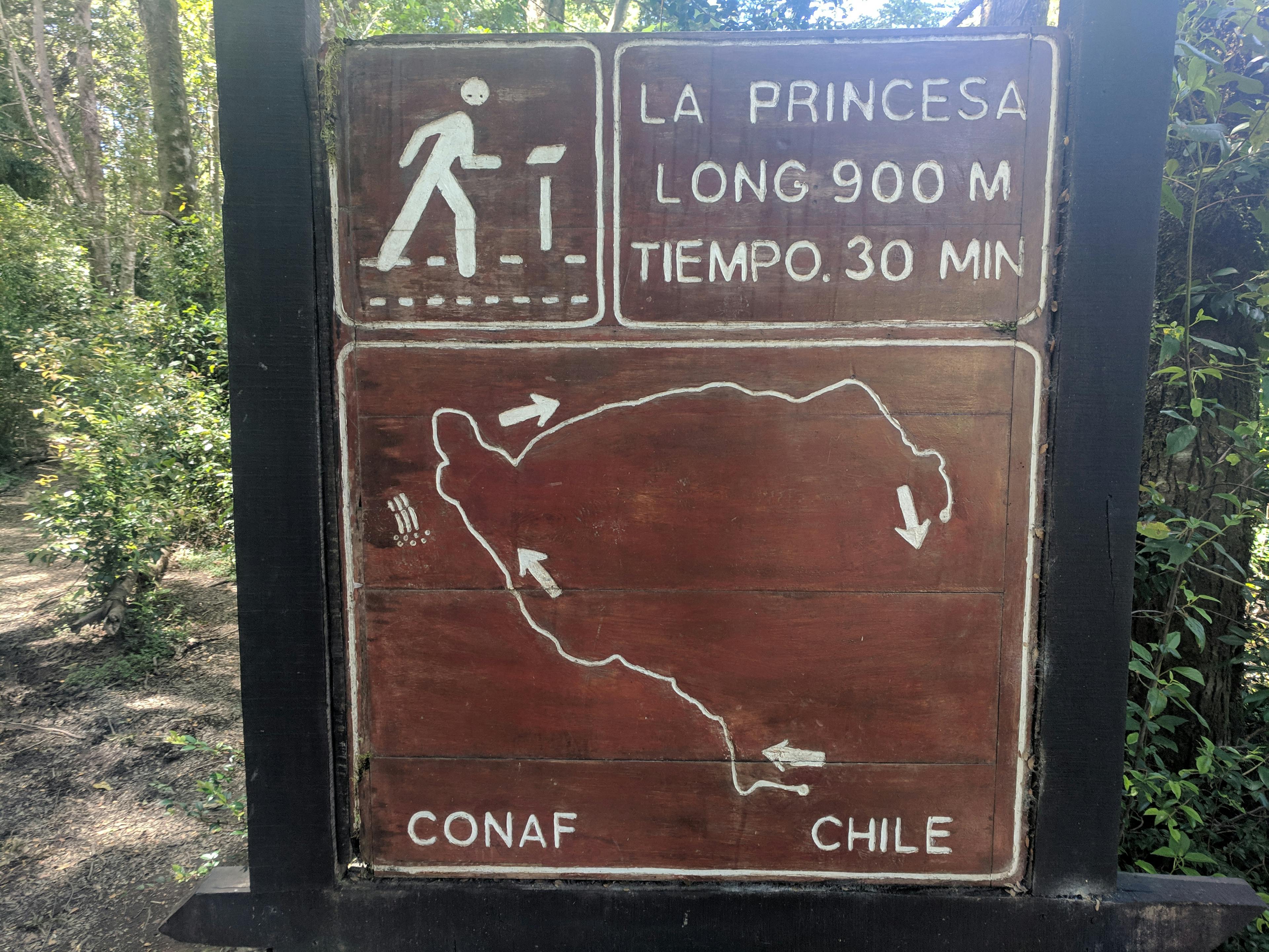 La princesa trail