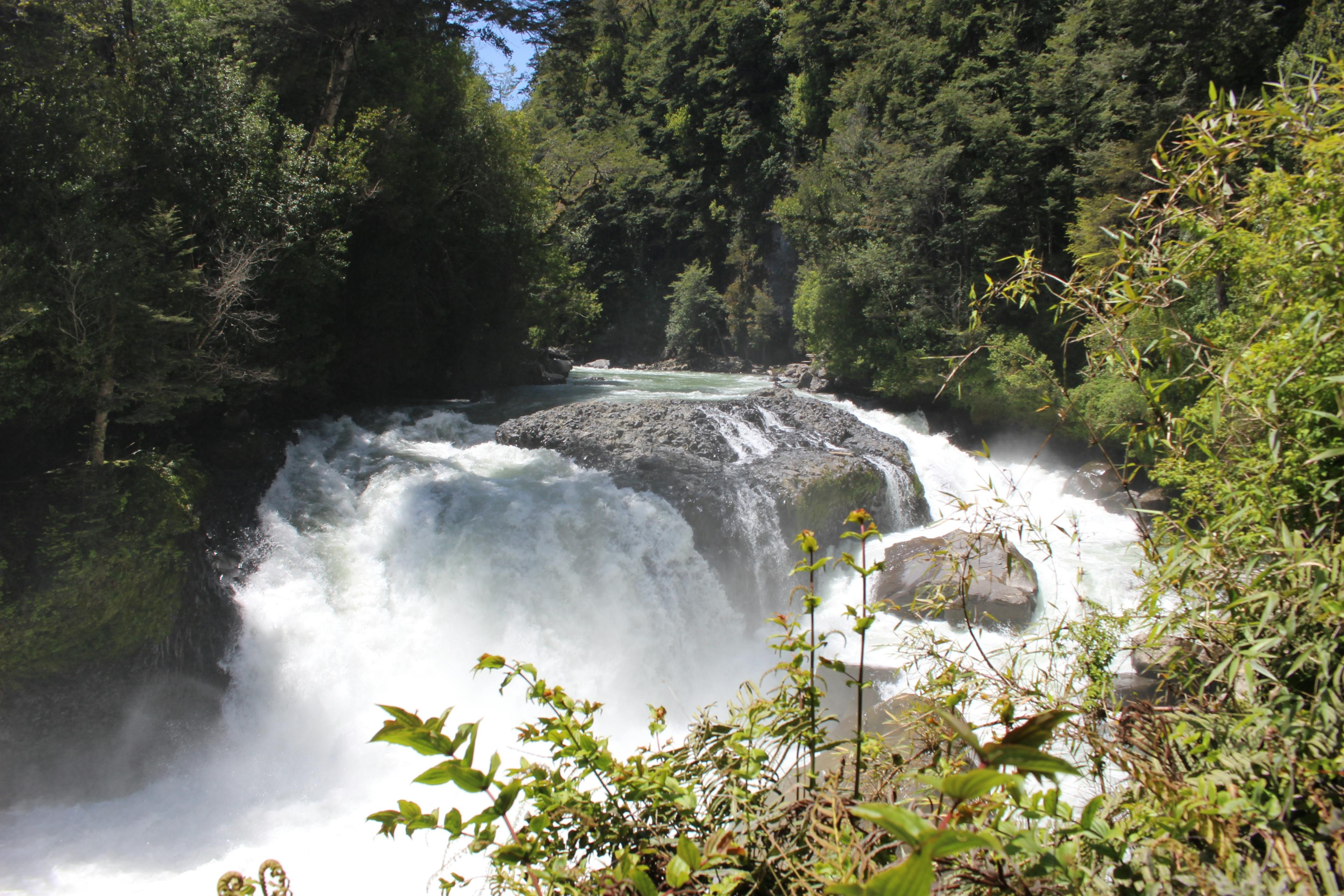 Crazier Waterfall at Parque Nacional Puyehue