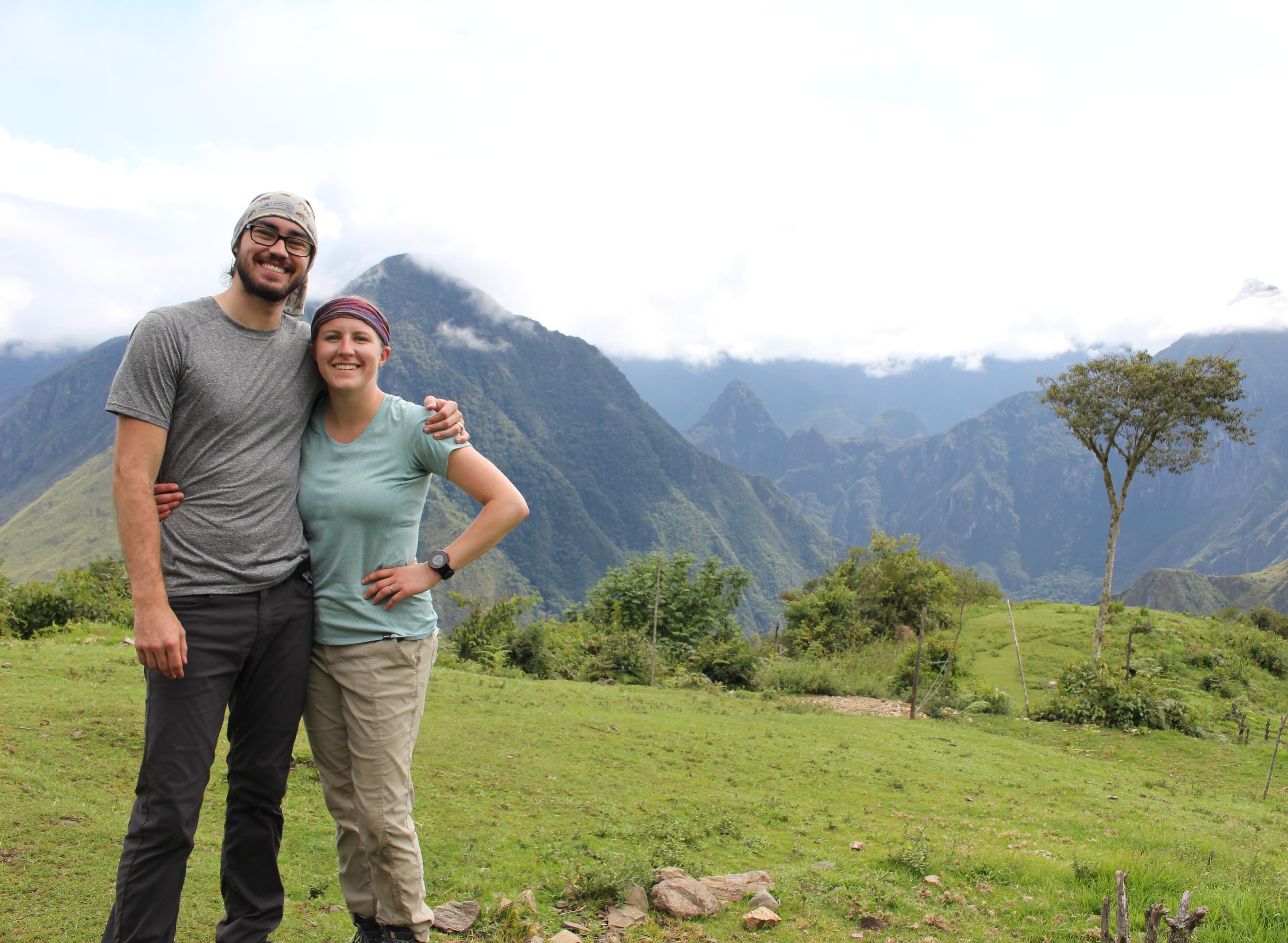 Look there's a Machu Picchu