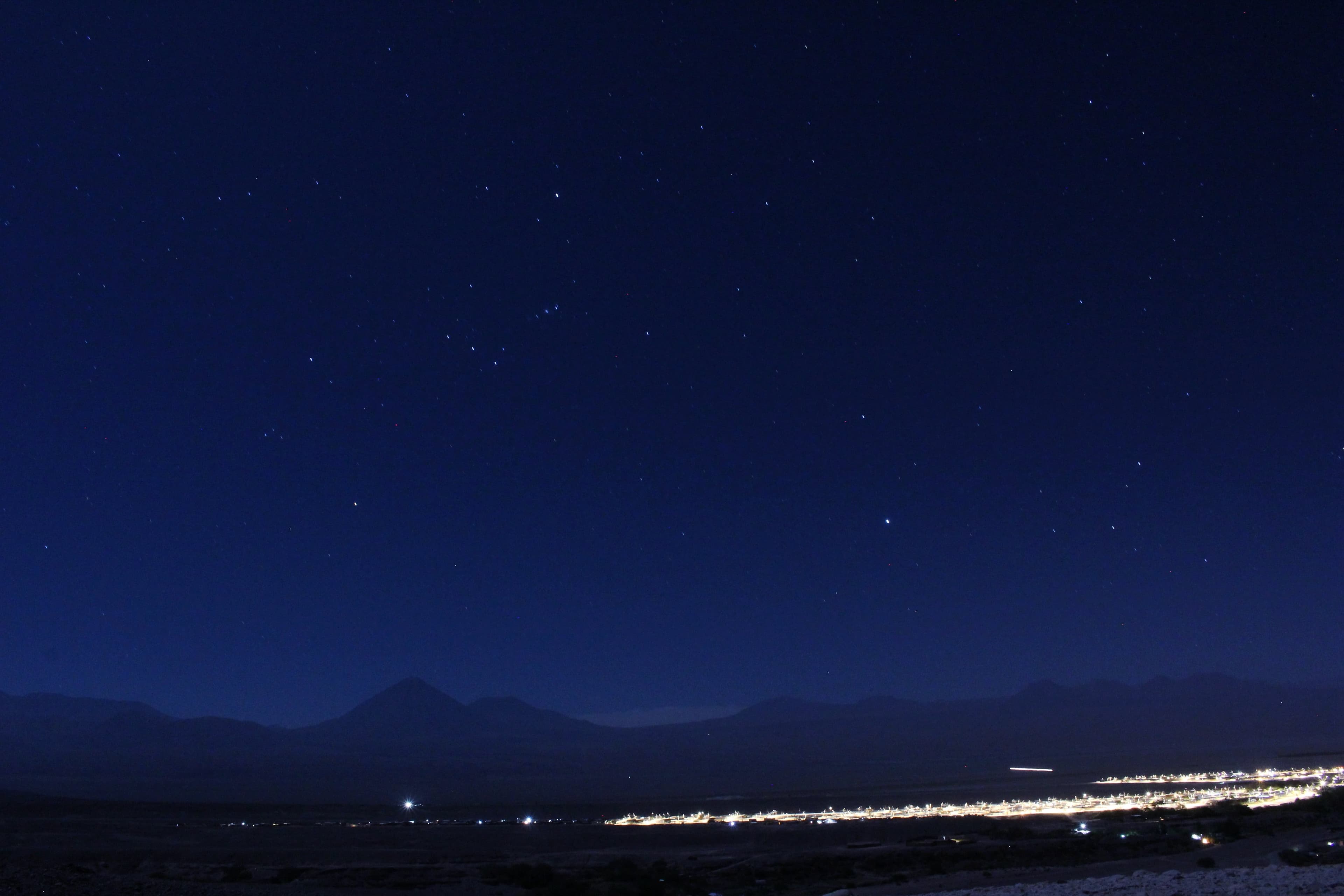 San Pedro de Atacama at night