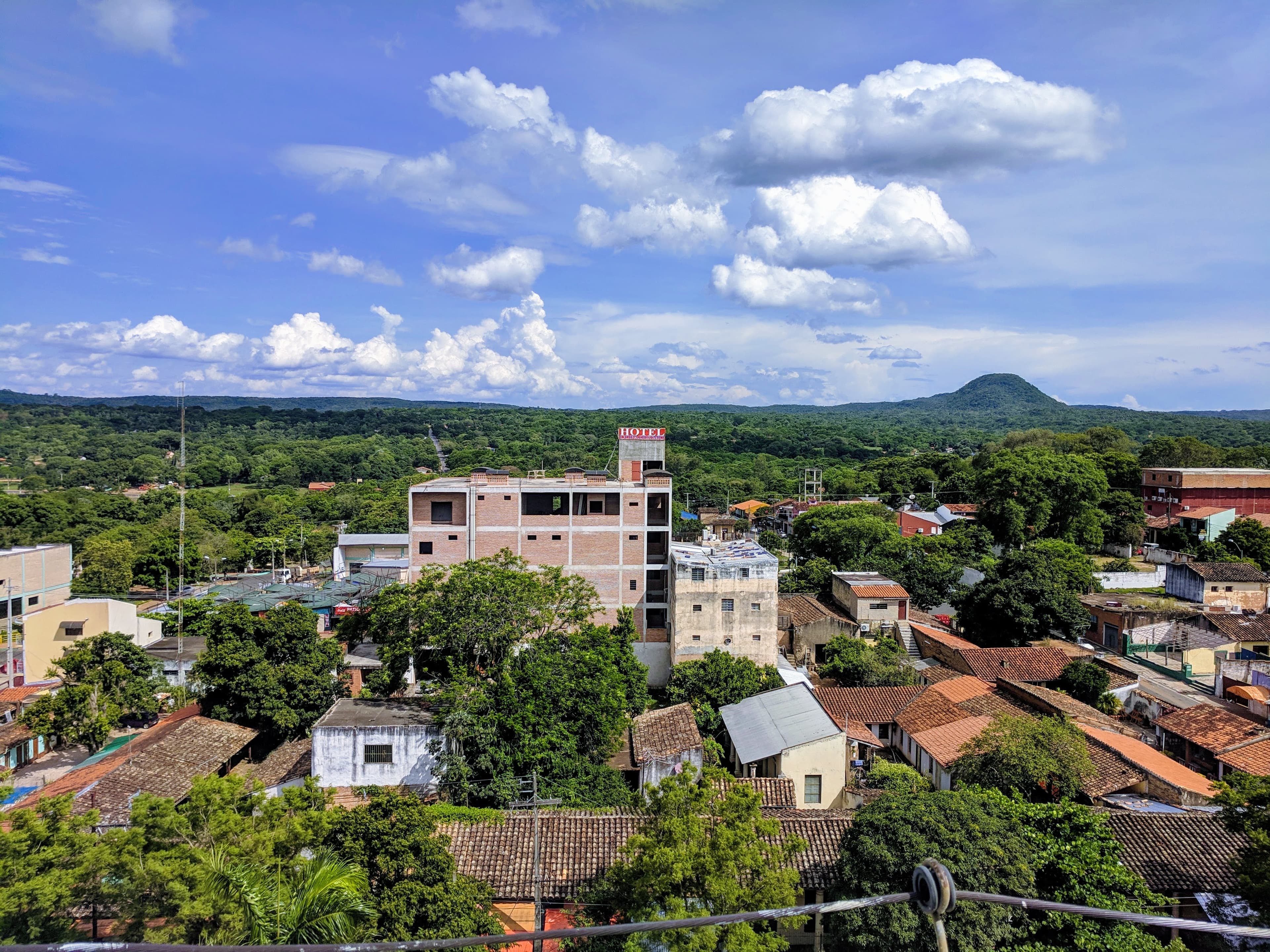 View from the top of the church