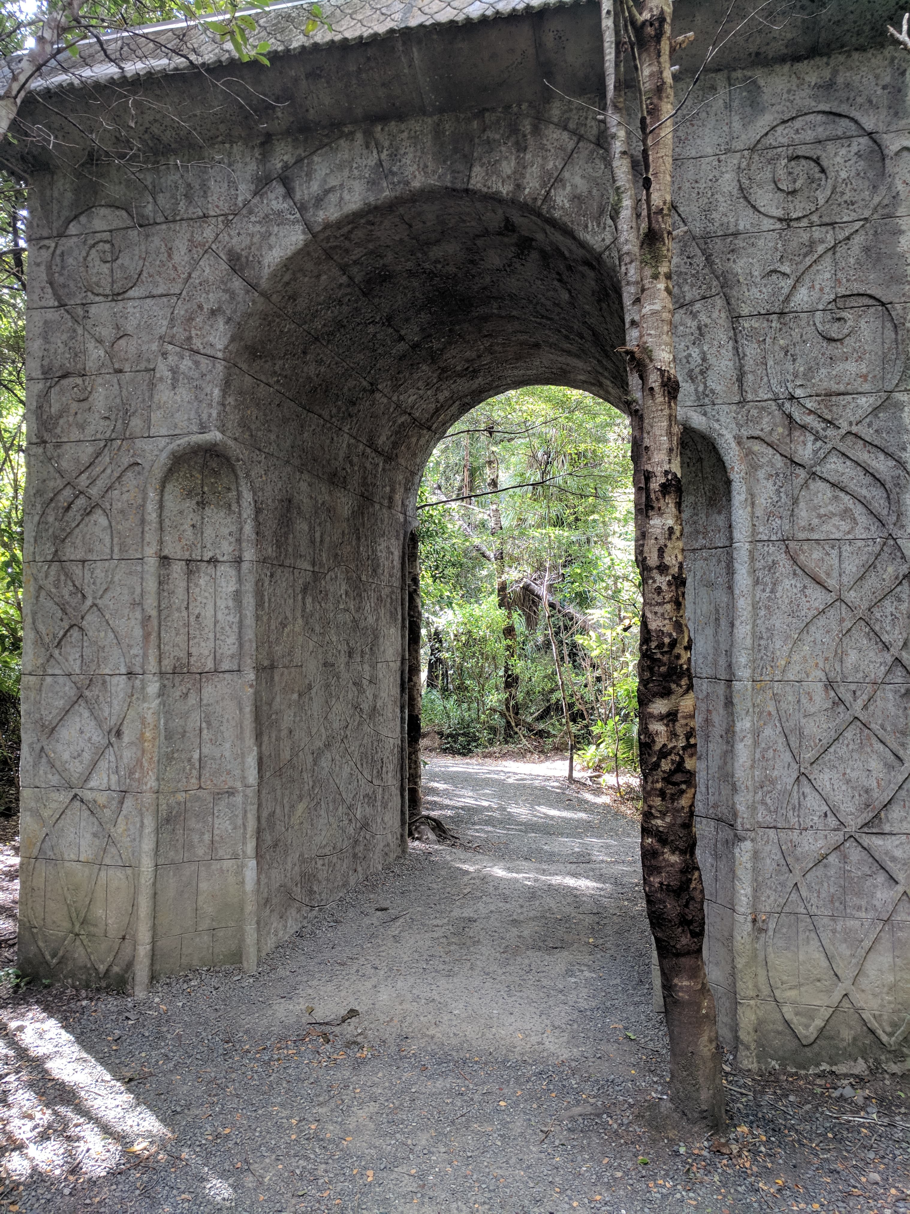 Entryway to Rivendell at Kaitoke Regional Park Entryway to Rivendell at Kaitoke Regional Park